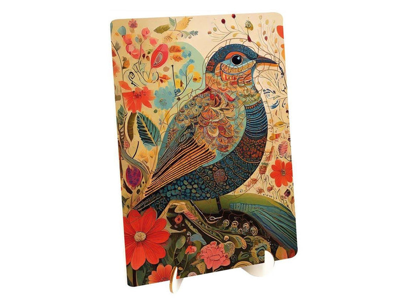 Creative Craft Group Wooden Puzzle Bird - Unique Shapes - 130 pcs. Holz