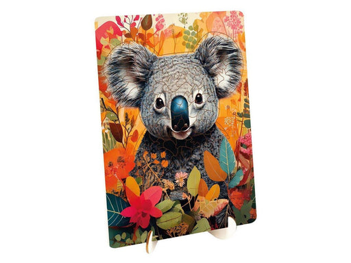 Creative Craft Group Wooden Puzzle Koala - Unique Shapes - 130 pcs. Holz
