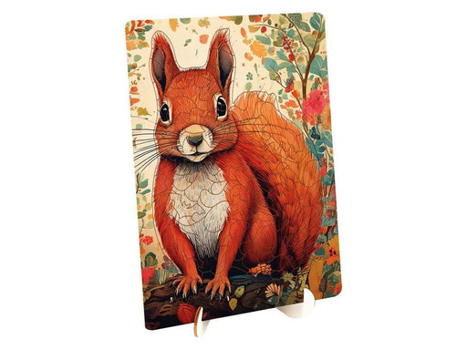 Creative Craft Group Wooden Puzzle Squirrel - Unique Shapes - 130 pcs. Holz