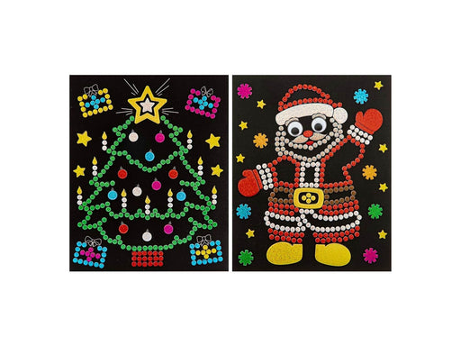 Creative Craft Group Xmas Holographic Dots Sticker Set