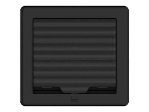 Crestron Electronics Crestron FT2-700-MECH-PTL-B FlipTop FT2 Series - outlet box - cable management system 700 size mechanical pass-through lid - black