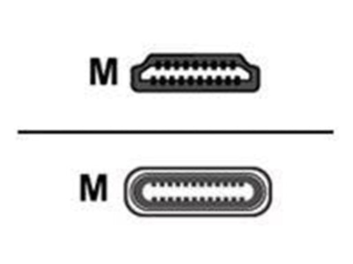 Crestron Electronics Crestron FT2A-CBL-PT Series adapter cable - HDMI / USB - 2.4 m