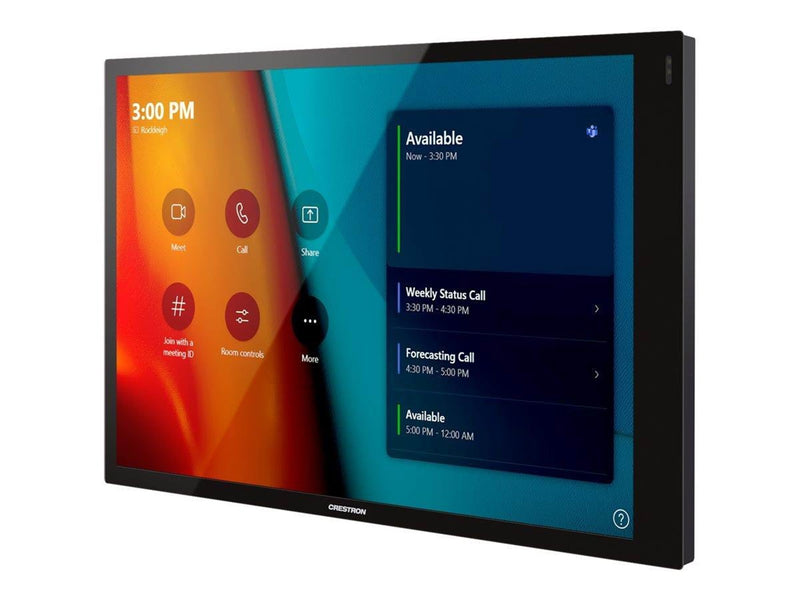 Crestron Electronics Crestron TSW-1070-B-S - control panel with touch screen - Bluetooth 802.11a/b/g/n/ac - smooth black