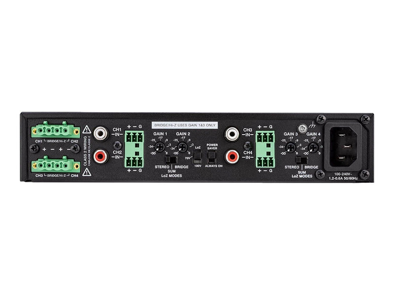 Crestron Electronics Crestron X-Series AMP-X300 - amplifier - Verstärker - Schwarz
