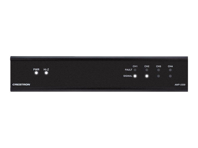Crestron Electronics Crestron X-Series AMP-X300 - amplifier - Verstärker - Schwarz