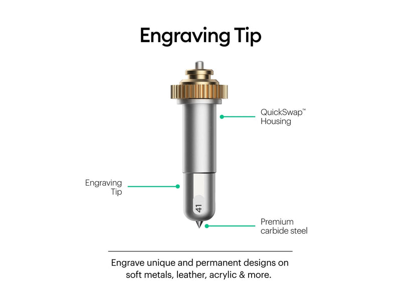 Cricut Engraving Tip + QuickSwap Housing