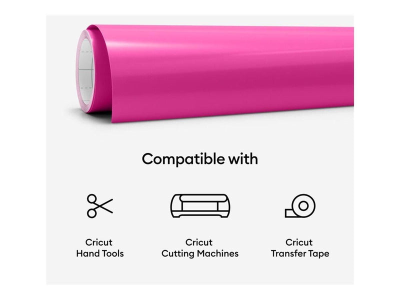 Cricut Heat-Activated Color-Changing - craft material - 61 cm length - magenta Light Pink - vinyl