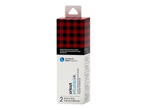 Cricut Infusible Ink - transfer paper - 114 x 305 mm - 2 sheets - buffalo check