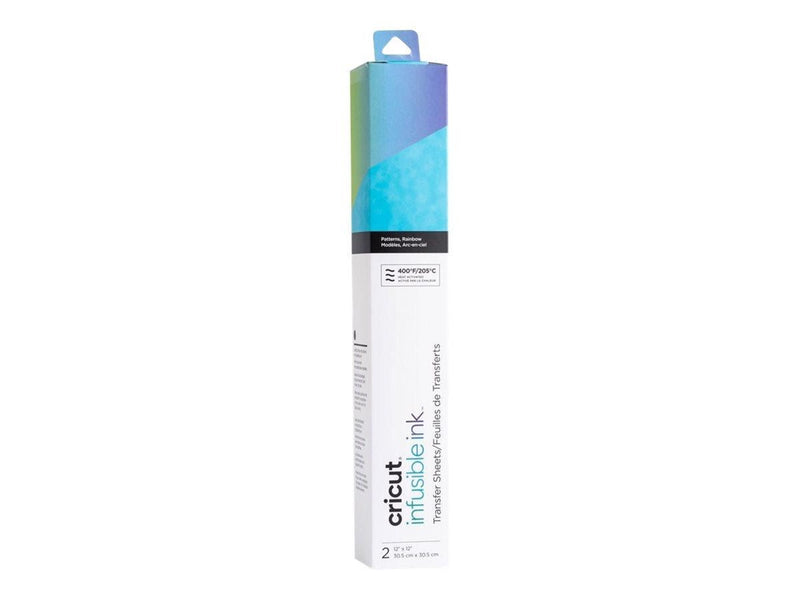 Cricut Infusible Ink - transfer paper - rainbow - 305 x 305 mm - 4 sheets