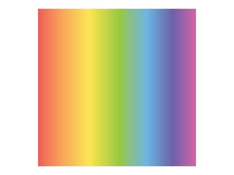 Cricut Infusible Ink - transfer paper - rainbow - 305 x 305 mm - 4 sheets