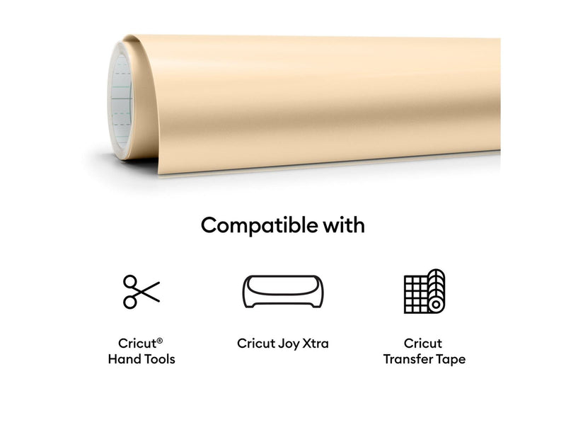 Cricut Joy Smart Vinyl - craft material - 24.1 x 91.4 cm - silver - vinyl
