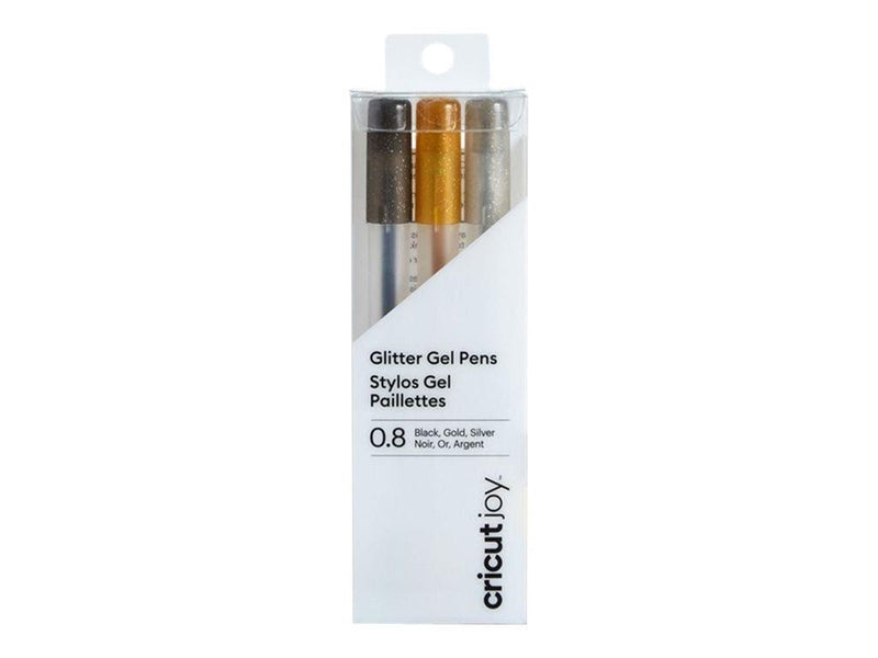 Cricut Joy - rollerball pen - glitter gold glitter silver glitter black (pack of 3)