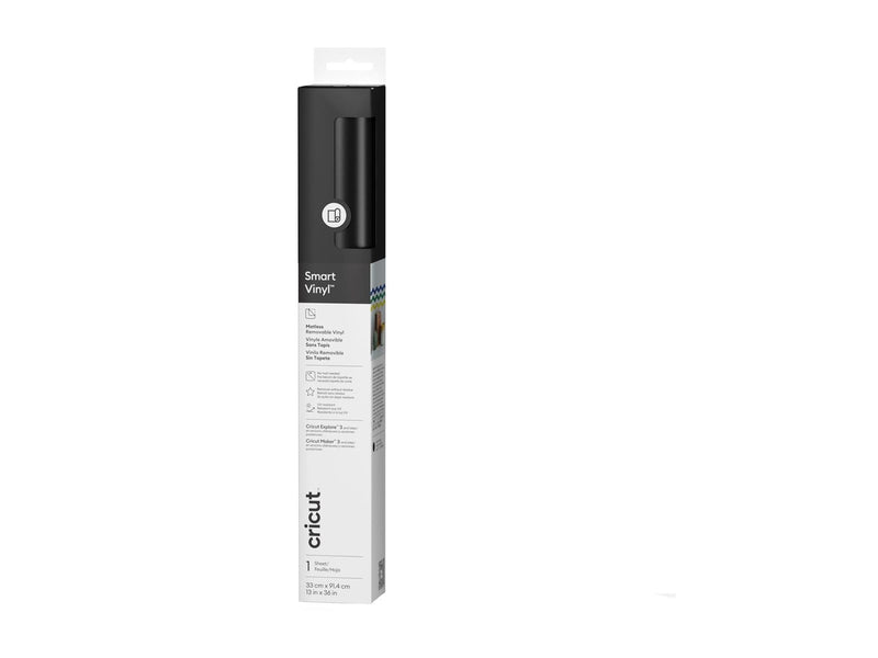 Cricut Smart Vinyl - craft material - 33 cm x 90 cm - black - vinyl
