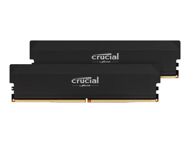 Crucial PRO Overclocking DDR5-6400 - 64GB - CL40 - Dual Channel (2 pcs) - AMD EXPO & Intel XMP - Schwarz