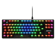 Sharkoon Crystal Shark mechanische Gaming-Tastatur, schwarz
