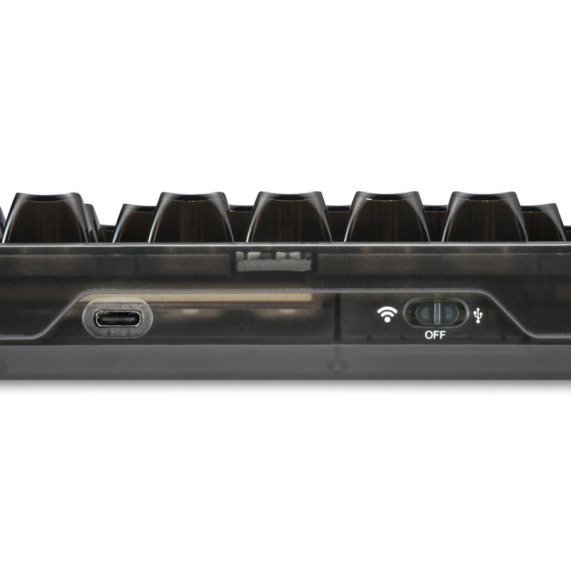 Sharkoon Crystal Shark mechanische Gaming-Tastatur, schwarz