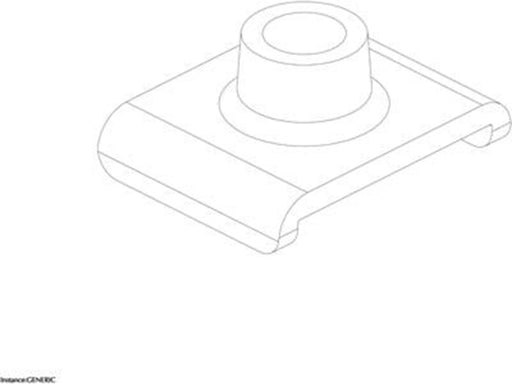 Cubic Busbar clamp m10