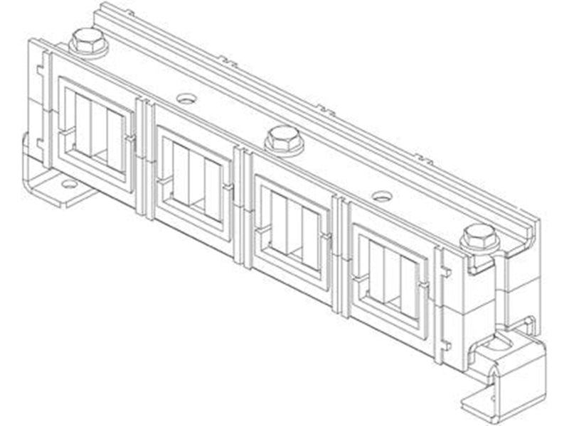 Cubic Busbar holder complete s2000/s2000hd