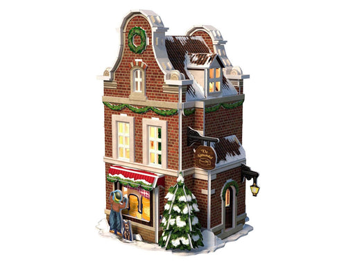 Cubic Fun 3D Puzzle Cheese Shop with LED Lighting 3D Puzzle