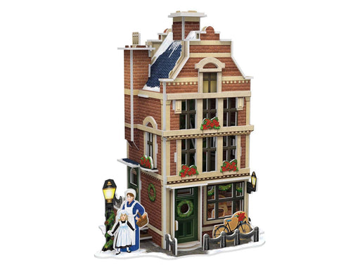 Cubic Fun 3D Puzzle Dutch Bakery with LED Lighting 3D Puzzle