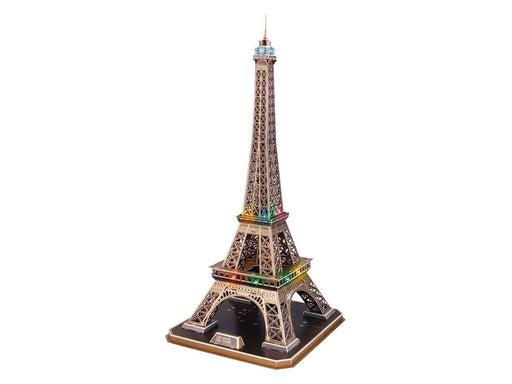 Cubic Fun 3D Puzzle Eiffel Tower with LED Lighting 3D Puzzle