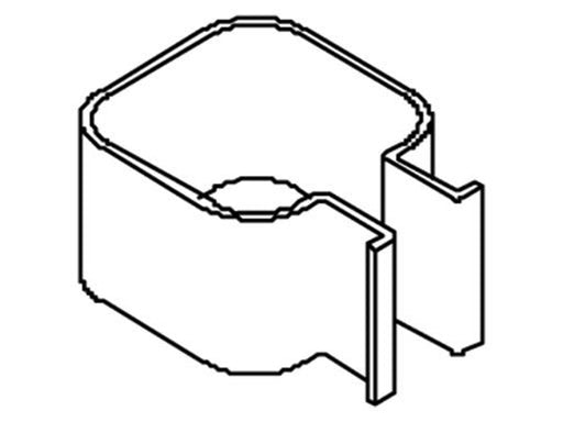 Cubic Locking spring for mounting bar