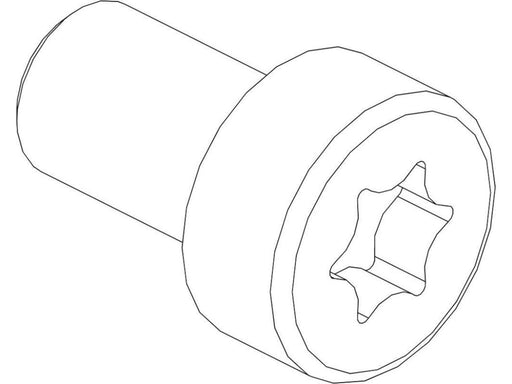 Cubic Torx socket head cap screw 3101-0616