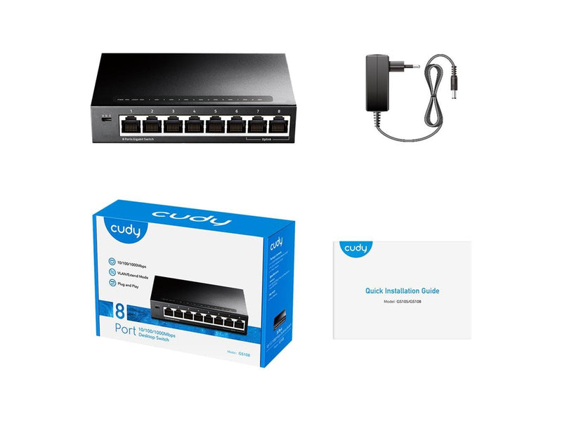 Cudy GS108 8-Port Gigabit Switch
