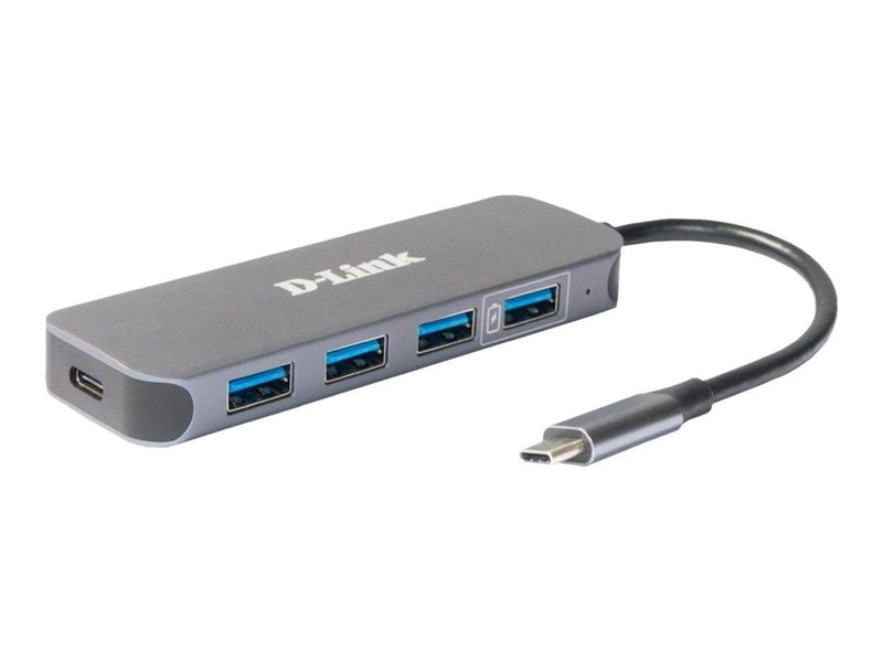 D-Link DUB-2340 - hub - 5 ports USB-Hubs - 5 - Grau