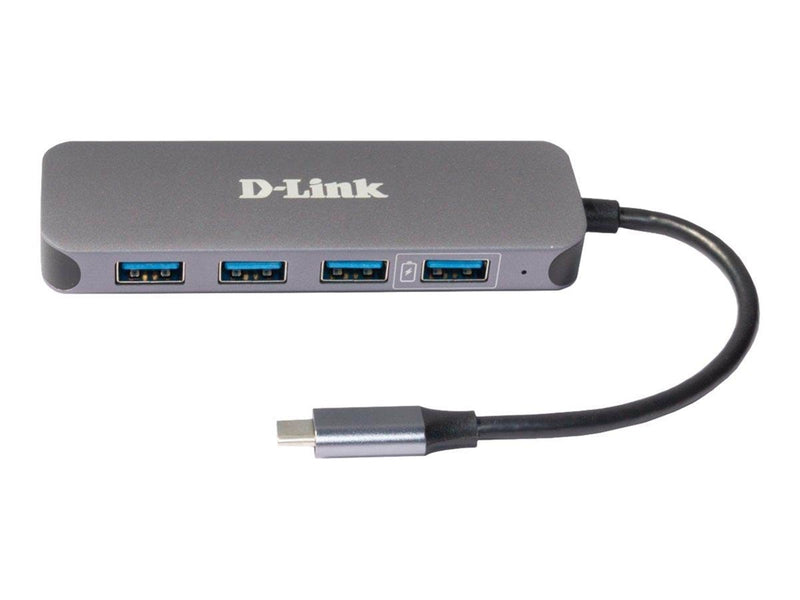 D-Link DUB-2340 - hub - 5 ports USB-Hubs - 5 - Grau