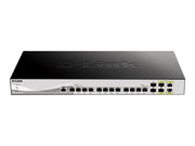 D-Link DXS-1210-16TC 12x 10GBase-T including 2x SFP+ and 2x combo 10 Gigabit SFP+ Smart Switch