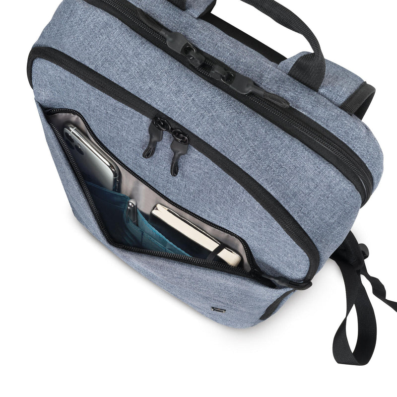 DICOTA Slim Eco Motion 13'-14.1' Notebook-Rucksack, denim blau