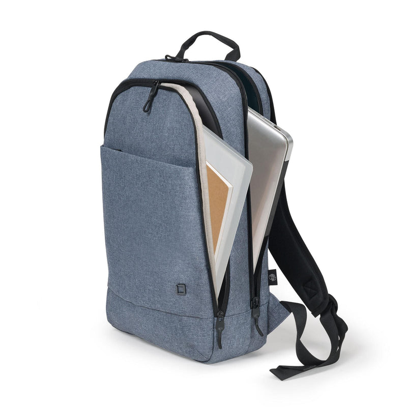 DICOTA Slim Eco Motion 13'-14.1' Notebook-Rucksack, denim blau