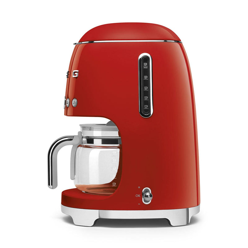 SMEG Filter-Kaffeemaschine 50's Style DCF02RDEU, rot