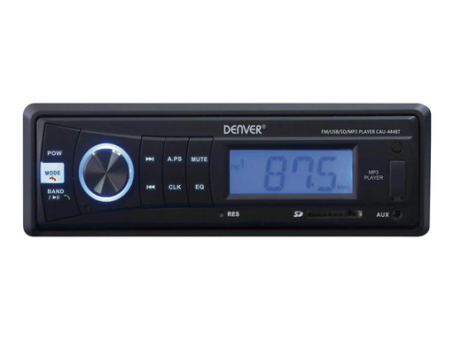 DENVER CAU-444BT - Car - digital receiver - in-dash unit - Single-DIN - Autoradio