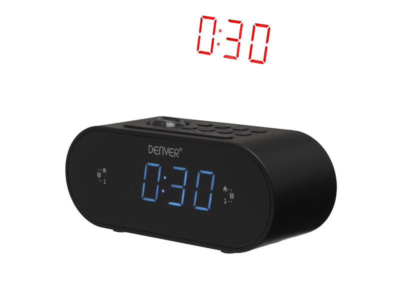 DENVER CRP-717 - clock radio - FM - schwarz