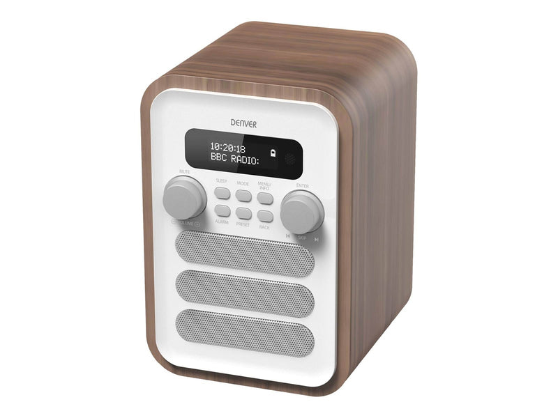 DENVER DAB-48WHITE - DAB+/FM - Weiß