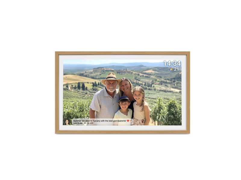 DENVER FRAMEO PFF-3263LW - Light Wood