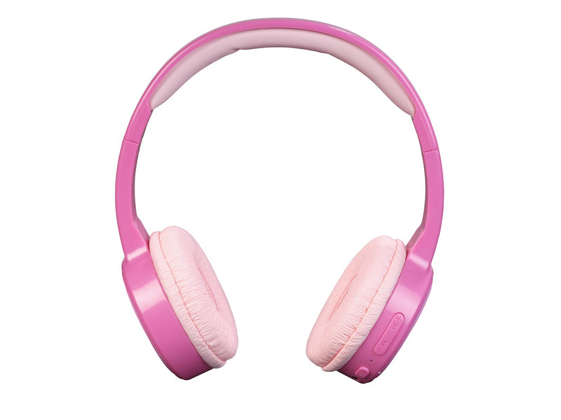 DENVER Kabelloser Kinderkopfhörer - 85dB Max - Rosa