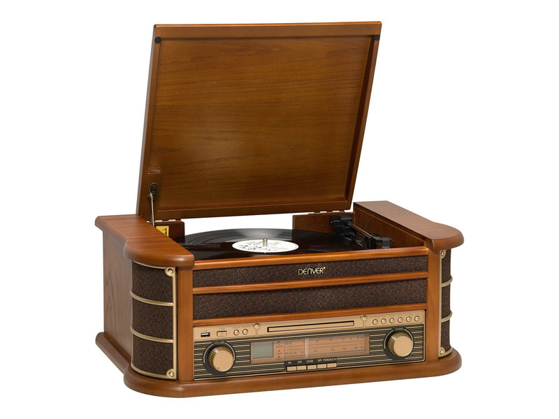 DENVER MCR-50 -  Retro music system - LP - CD - FM