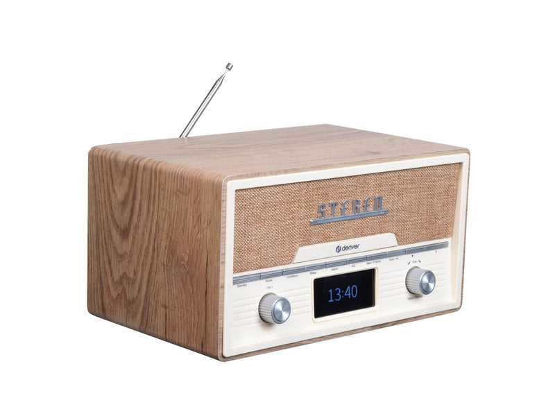 DENVER MDA-525LW – Retro Design Meets Modern Audio Technology