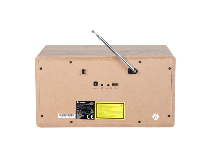 DENVER MDA-525LW – Retro Design Meets Modern Audio Technology
