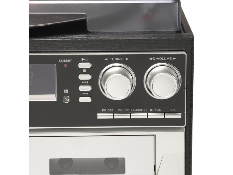 DENVER MRD-166 - Music Center - LP - DAB+/FM - CD - Cassette - Plattenspieler