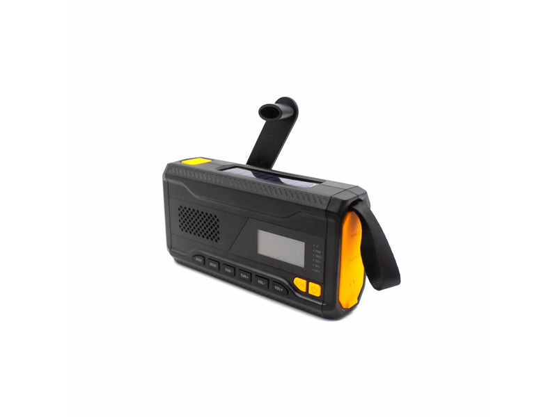 DENVER SCD-2033 - Emergency Radio - Solar - Dynamo - 2000mAh Powerbank - DAB/FM - schwarz