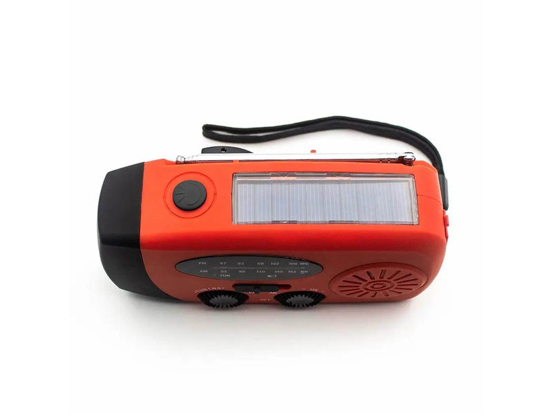 DENVER SCR-2005 - Emergency Radio - Solar - Dynamo - 2000 mAh Powerbank - FM