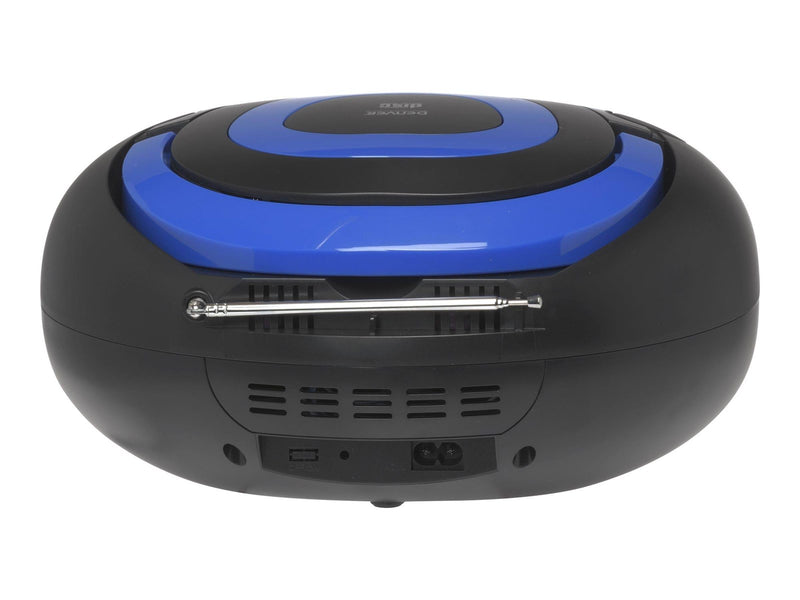 DENVER TCL-212BT - Blue - Boombox - CD - FM - USB - Bluetooth