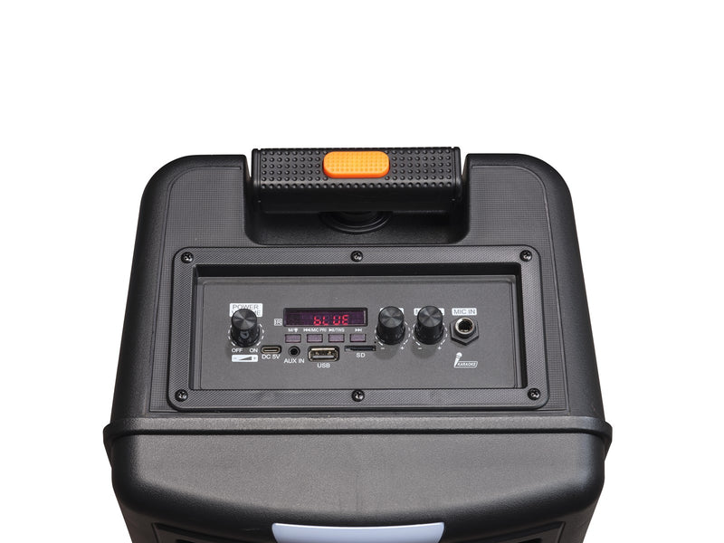 DENVER TSP-307 - Trolley Karaoke Speaker - 120W - Bluetooth