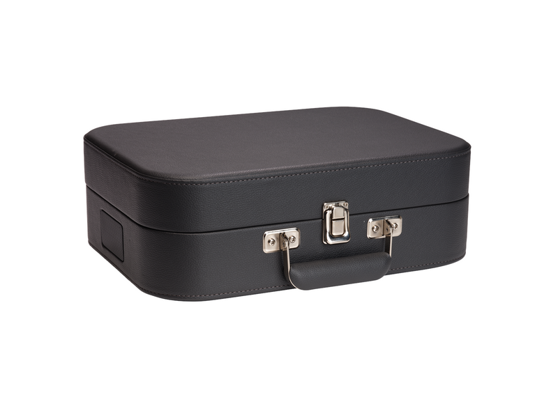 DENVER VPL-130DGR Retro designed suitcase turntable with PC recording via USB - Plattenspieler Schwarz