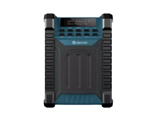 DENVER WRD-60 Workradio - DAB/FM & Bluetooth - 10 Watt - DAB+/FM