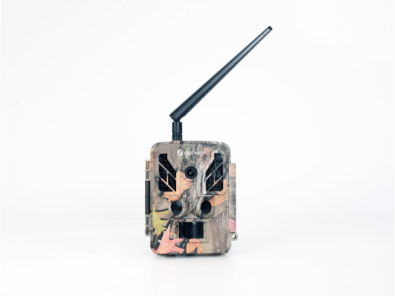 DENVER WSL-8050 - Wildlife camera with 8MP CMOS 4G to connect to Trail cam go application and 5W solar panel